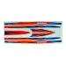 Traxxas Disruptor Hul Decal Set - Orange
