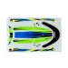 Traxxas Disruptor Hatch Decal Set - Green