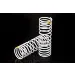 Traxxas Front Progressive (+20% Rate) Shock Springs 2Pcs - Yellow Strip
