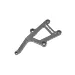 Traxxas Aluminium Front Chassis Brace - Grey
