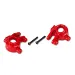 Traxxas Extreme Heavy Duty Steering Hubs 2Pcs - Red