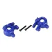 Traxxas Extreme Heavy Duty Steering Hubs 2Pcs - Blue