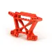 Traxxas Extreme Heavy Duty Front Shock Tower - Red