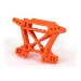 Traxxas Extreme Heavy Duty Front Shock Tower - Orange