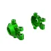 Traxxas Aluminium Steering Hubs 2Pcs - Green