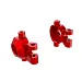 Traxxas Aluminium Steering Hubs 2Pcs - Red