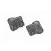 Traxxas Front and Rear Diff Covers 2Pcs - Grey