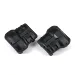 Traxxas Front and Rear Diff Covers 2Pcs - Black