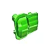 Traxxas Aluminium Diff Cover - Green