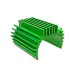 Traxxas Aluminium Heatsink - Green