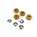 BlackZon Metal 12mm Wheel Hexes 4Pcs
