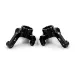 Yeah Racing Aluminium Steering Hubs 2Pcs - Black