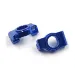 Yeah Racing Aluminium Front Hub Carriers (C-Hubs) 2Pcs - Dark Blue