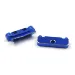 Yeah Racing Aluminium Front and Rear Suspension Mount Set - Dark Blue