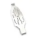 Yeah Racing Stainless Steel Chassis Skid Plate - Silver