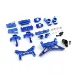 Yeah Racing Aluminium Conversion Kit - Dark Blue