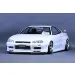 Pandora RC 1/10 Nissan Skyline R34 GT-R V-Spec II Unpainted Body Shell