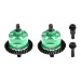 GPM Aluminium Front and Rear Complete Differentials 2Pcs - Green