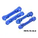 GPM Aluminium Front and Rear Suspension Mounts 4Pcs - Blue