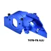 GPM Aluminium Quick Release Motor Mount - Blue
