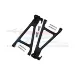 GPM Aluminium Rear Lower Suspension Arms 2Pcs - Black