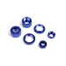 Maverick Aluminium Shock Caps Set 2Pcs - Blue