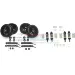 GPM Aluminium and Steel CVD Driveshafts, Shocks, Hexes and Wheels Set - Black