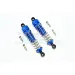 GPM Aluminium 57mm Front and Rear Adjustable Shocks 4Pcs - Blue
