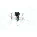 GPM Aluminium 25T Servo Horn - Black