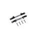 GPM Aluminium and Stainless Steel Rear Upper Adjustable Turnbuckles 2Pcs - Black