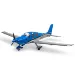E-Flite 730mm UMX Cirrus SR22T RC Plane BNF Basic with AS3X and SAFE Select - Blue/White