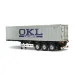 Tamiya 40 Foot 3 Axle Container Trailer 1/14 Scale Kit