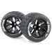 Louise 2.8" MT-Rocket Tyres on Black Rims - Glued Wheels 2Pcs