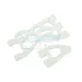 RPM Dyeable White Baja Rear Upper & Lower Suspension Arms