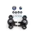 RPM Black T/E-Maxx/Revo Steering Hub Set