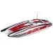 Pro Boat Blackjack 42" Catamaran Brushless Electric RC Speed Boat - Red & White