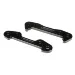 Losi Black Aluminium Front Hinge Pin Brace Set