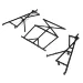 Losi 5IVE-T Rear Top & Side Cage Set
