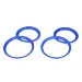 Losi Blue Beadlock Set for 2 Wheels