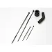 Traxxas Black Exhaust Pipe Seal & Silencer