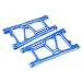 HSP Blue Aluminium Rear Lower Suspension Arm Set