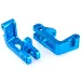 HSP Blue Aluminium Front Hub Carrier Set