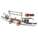 Integy V2 Silver Aluminium SCX10 Front Bumper w/ LED Lights