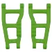 RPM Green Slash 2WD Rear Suspension Arms