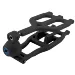 RPM Black T/E-Maxx True-Track Rear Suspension Arms & Hub Kit