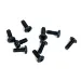 HSP 4x10mm Fine Thread Binder Head Screws 10Pcs