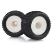 HSP 3.3" Off Road Tyres on White Rims - Wheels 2Pcs