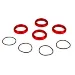 Losi Shock Adjuster Nuts w/ O-Rings 4Pcs