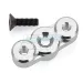 Area RC Silver Aluminium Baja Clutch Mount w/ Screw