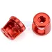 Rovan Orange Aluminium Front Upper Shock Protectors 2Pcs